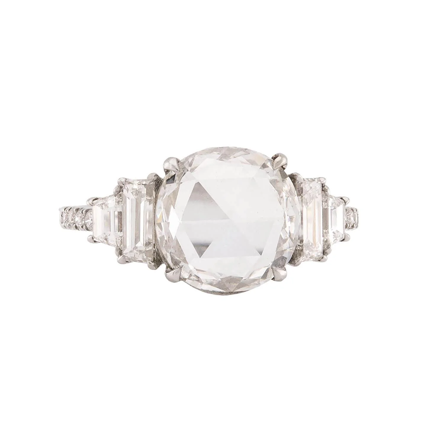SABRINA Estate Platinum GIA Diamond Engagement Ring 2.45ct - Image 2