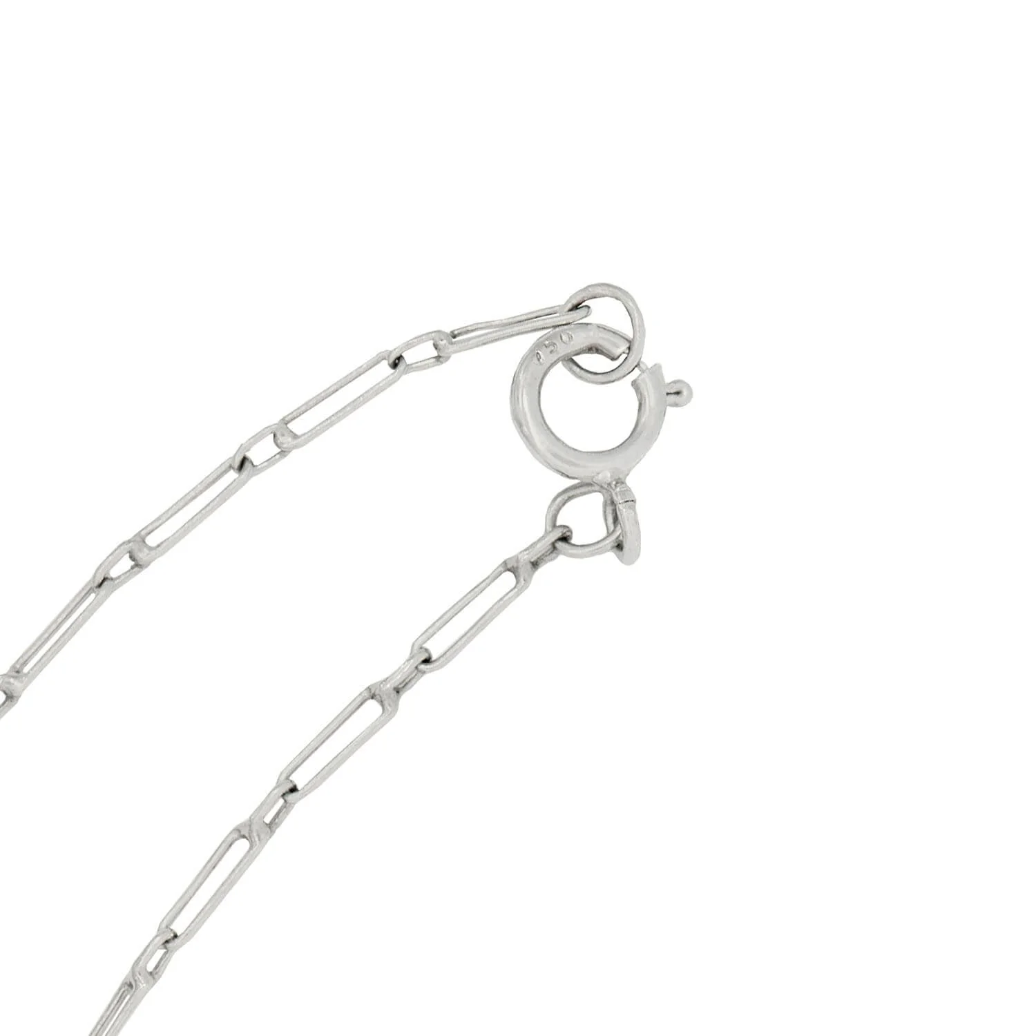 TIFFANY & CO. Art Deco Platinum Diamond Fur Clip Necklace 1 ctw - Image 6