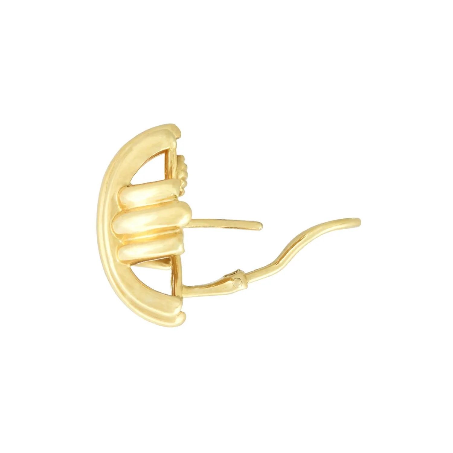 TIFFANY & CO. Estate 18kt Signature "X" Earrings 14.7dwt - Image 4