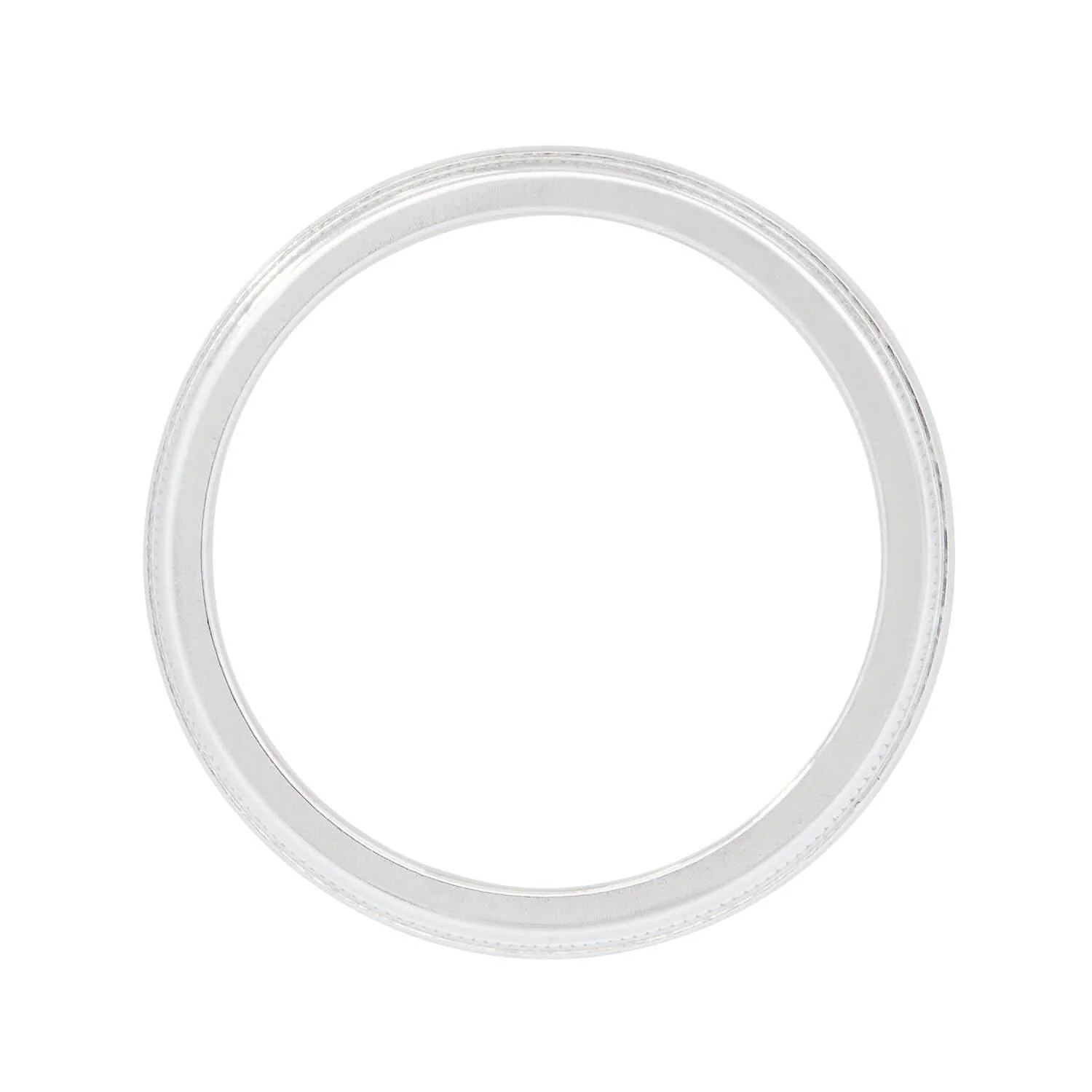 TIFFANY & CO. Estate Platinum Wedding Band - Image 3