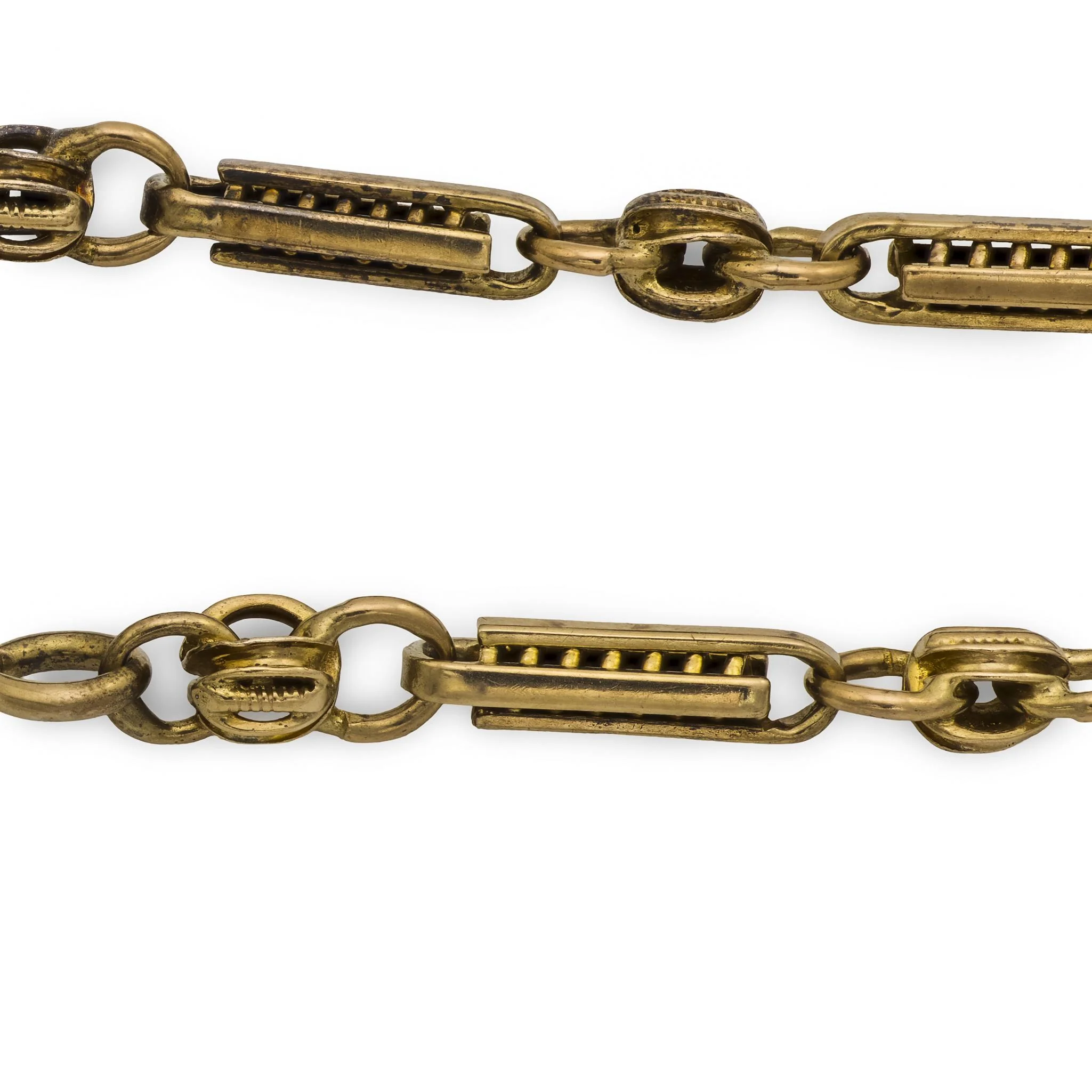 Victorian 12k Watch Chain Necklace 24" - Image 3