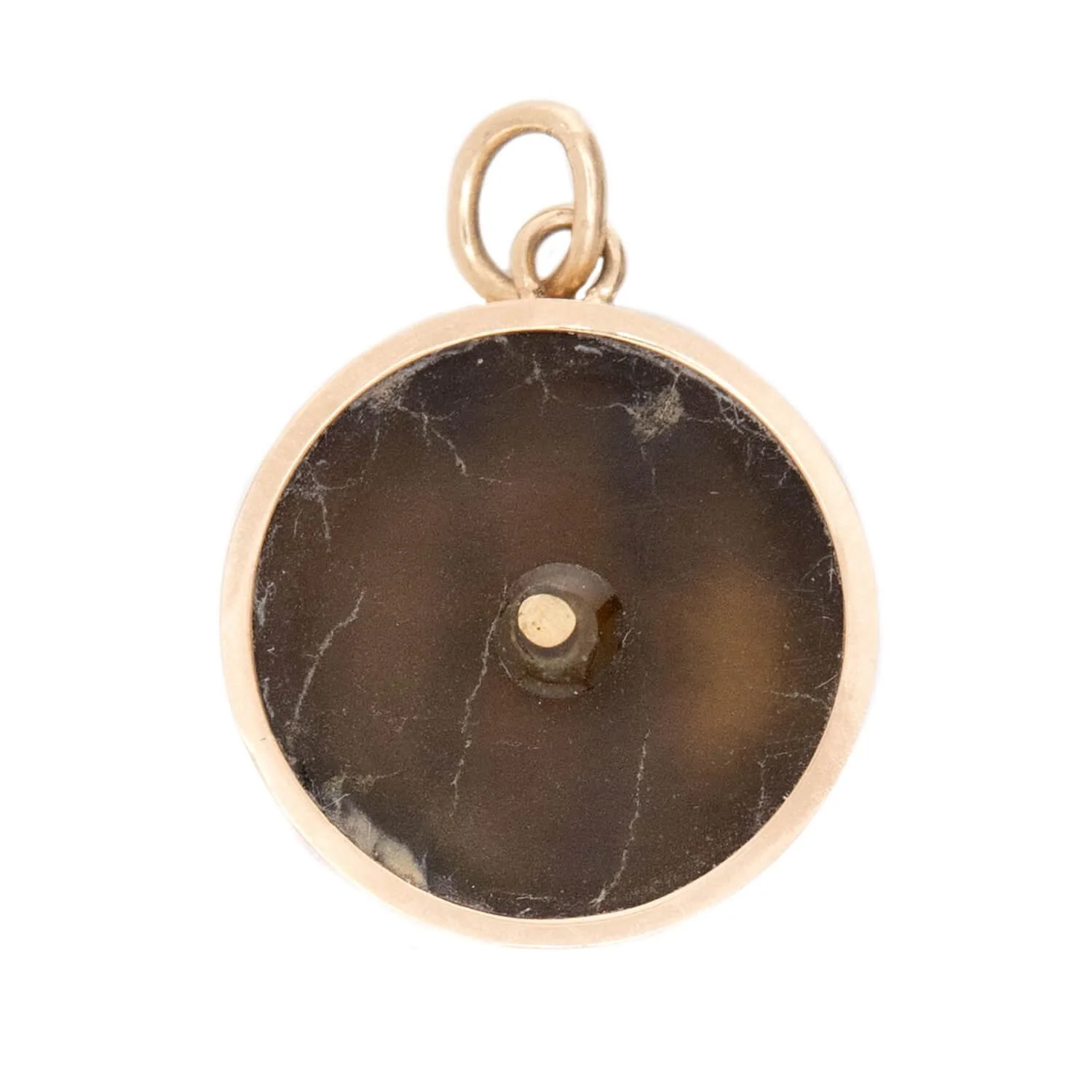 Victorian 14k Mother of Pearl & Pearl Snake Pendant/Charm - Image 3
