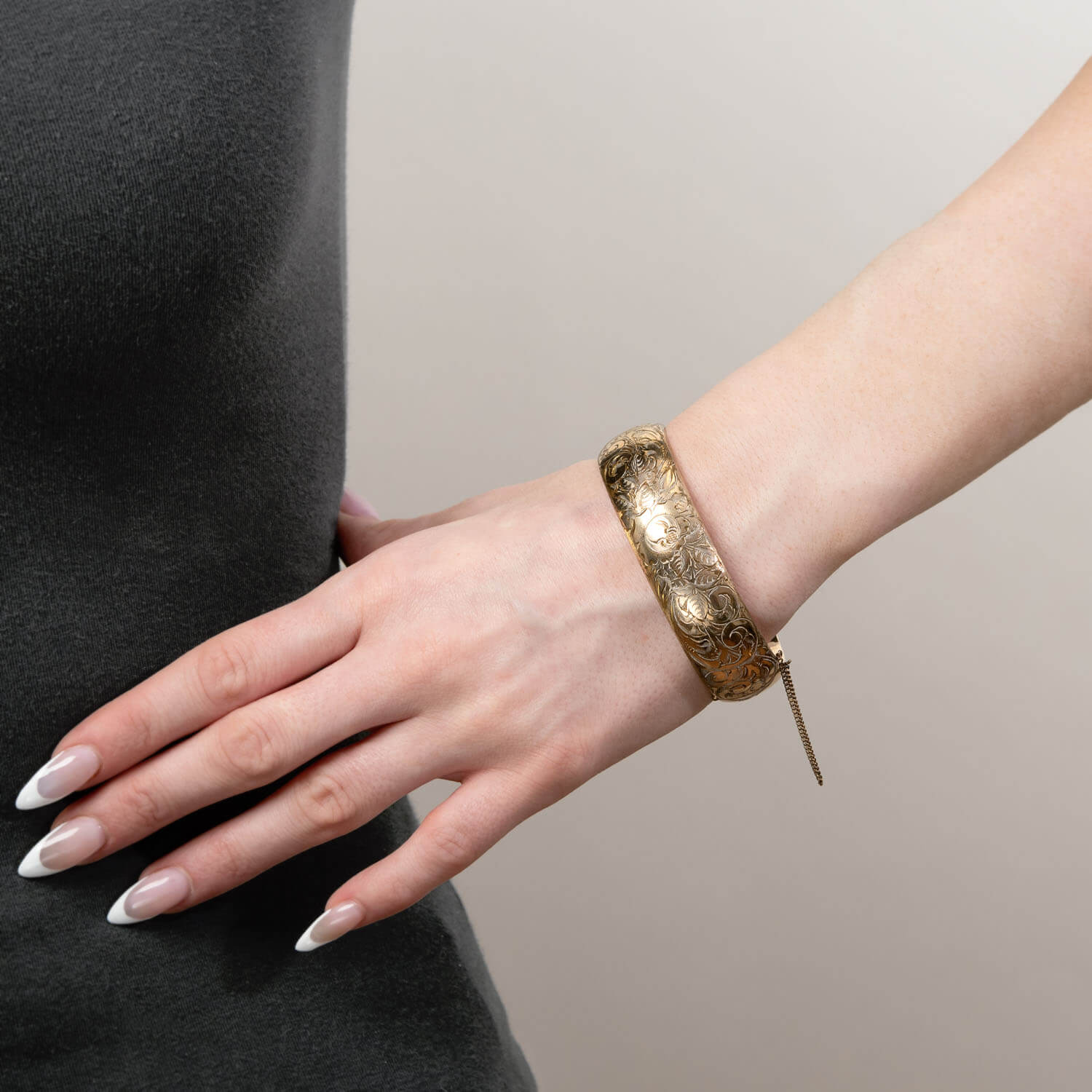 Victorian Gold-Filled Bangle - Image 6
