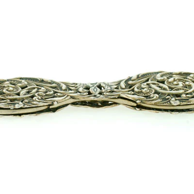 UNGER BROS. Victorian Sterling Silver Lorgnette - Image 6