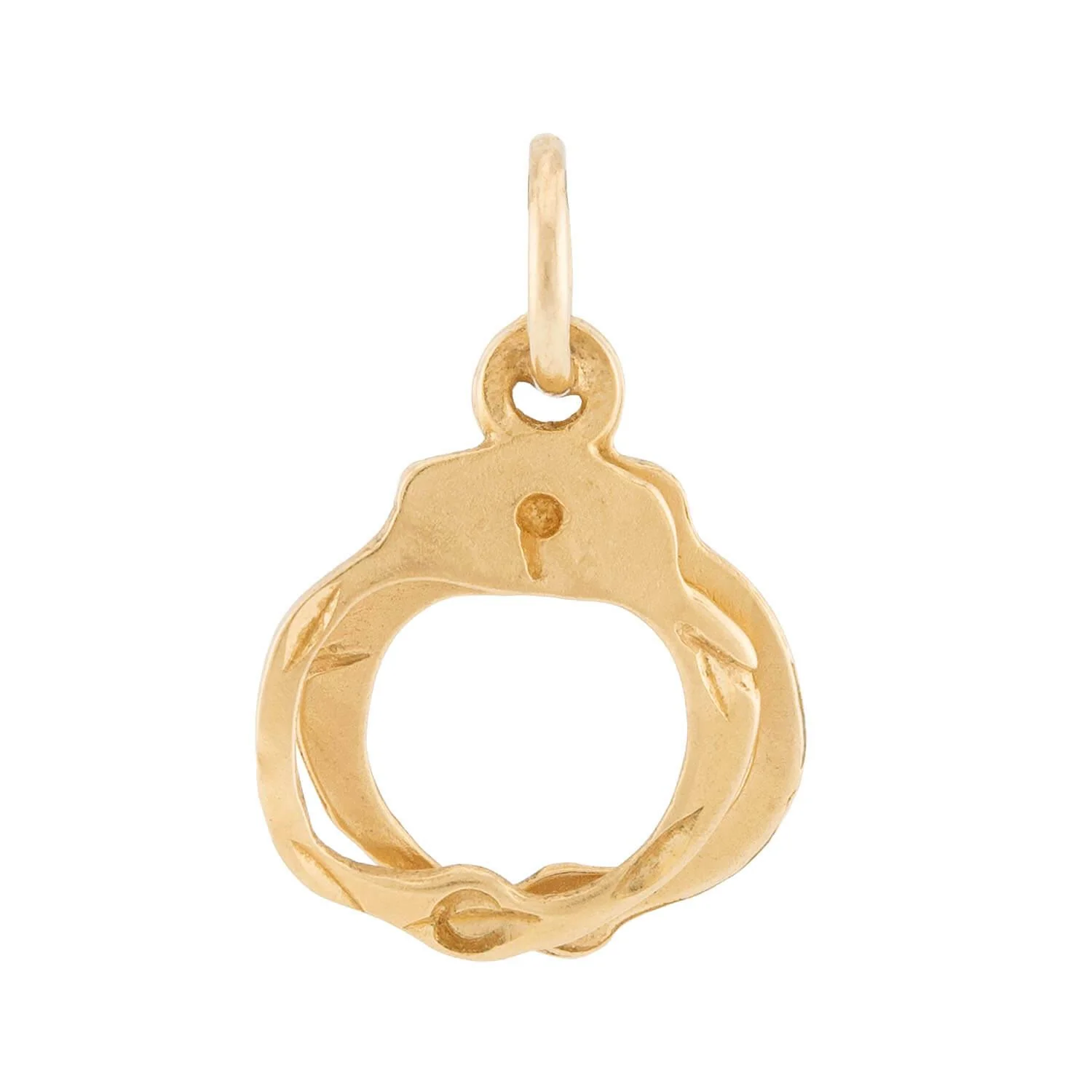 Vintage 14k Handcuffs Pendant/Charm - Image 4