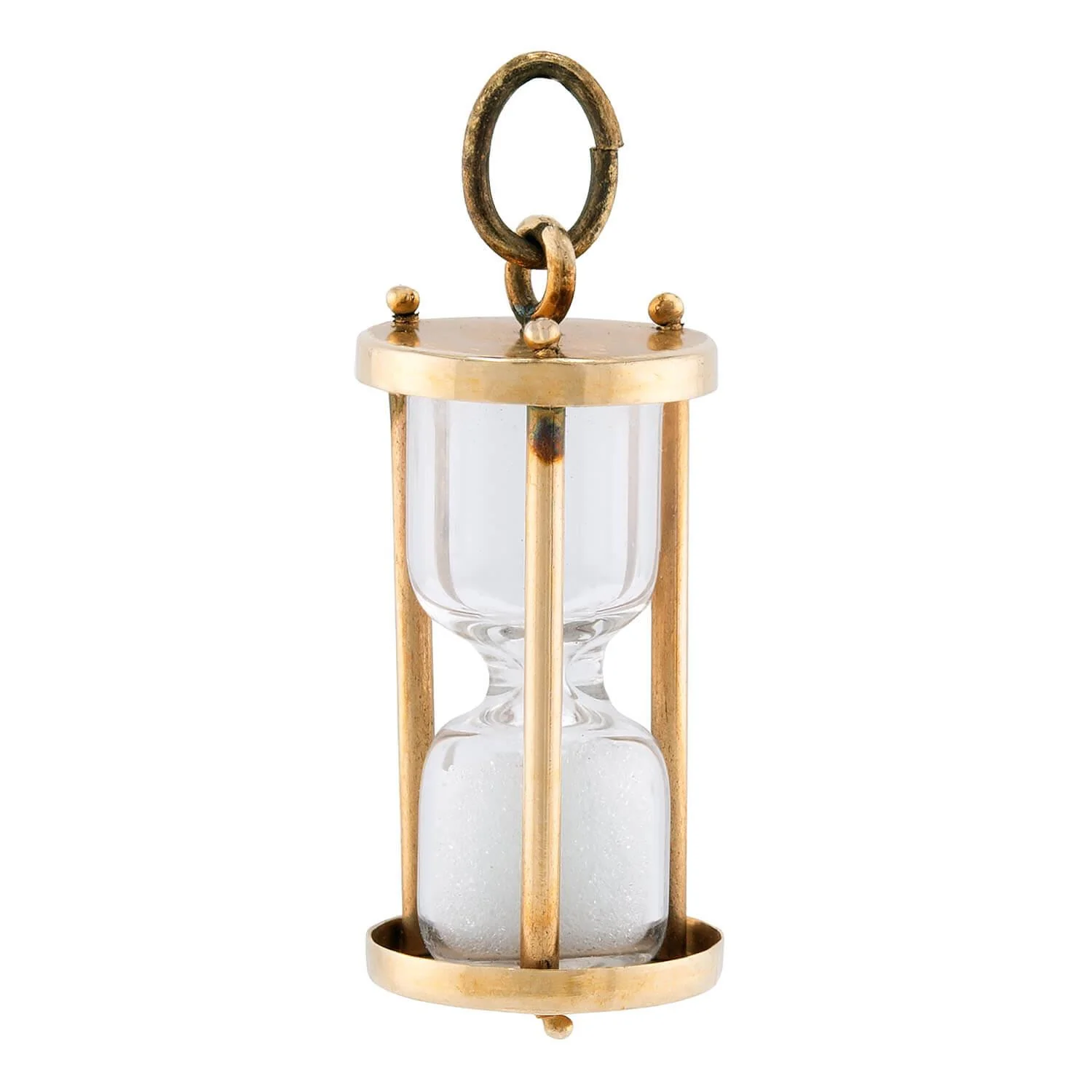 Vintage 14k Hourglass Pendant/Charm - Image 2