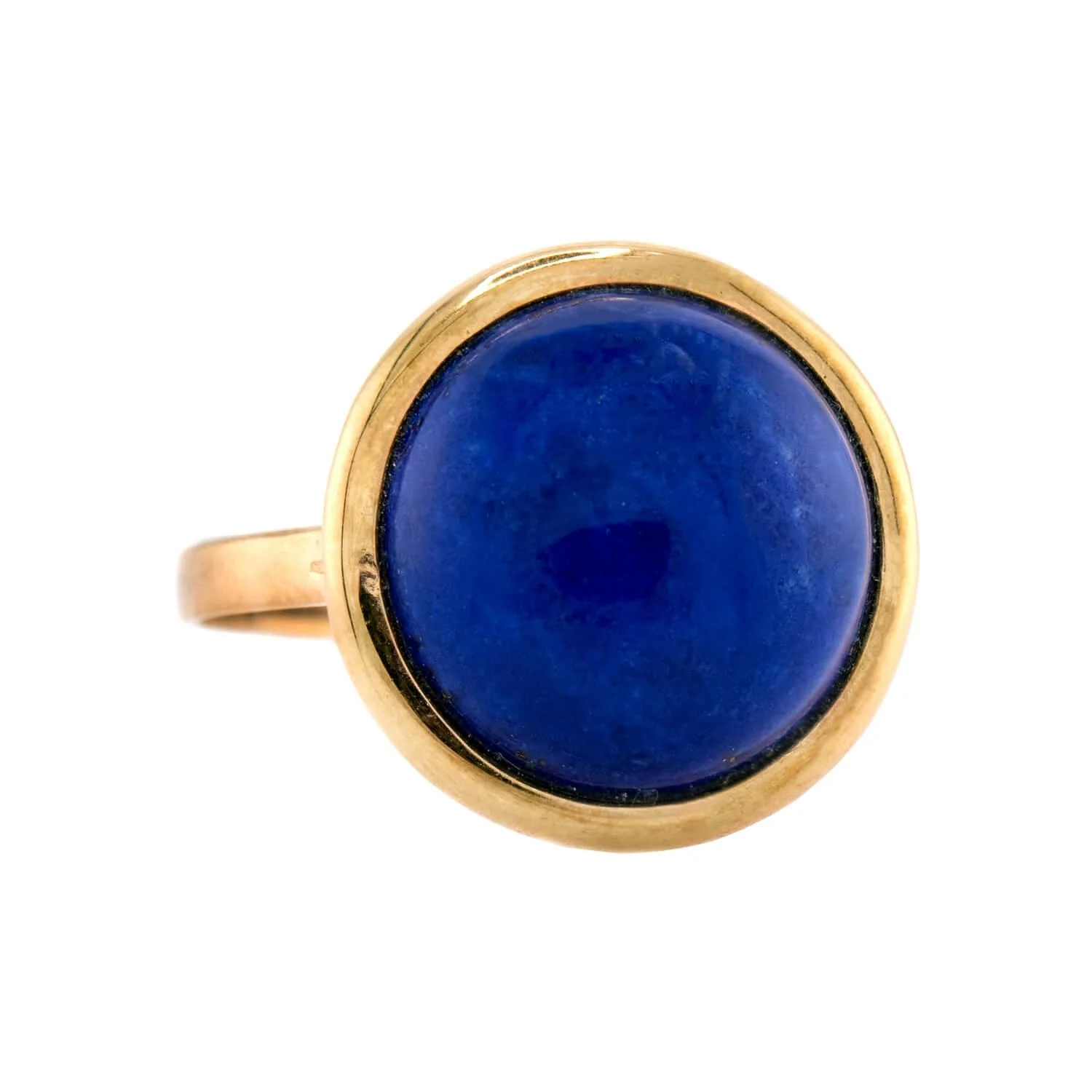 Vintage 14k Lapis Ring - Image 2