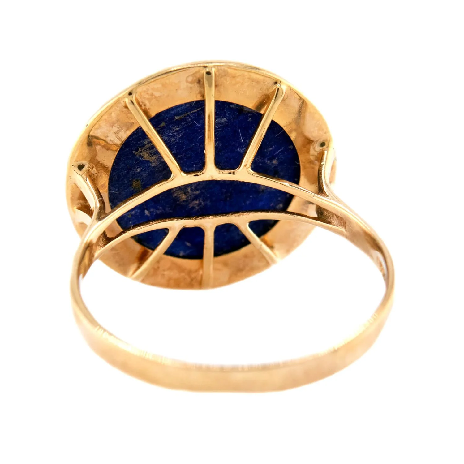 Vintage 14k Lapis Ring - Image 5