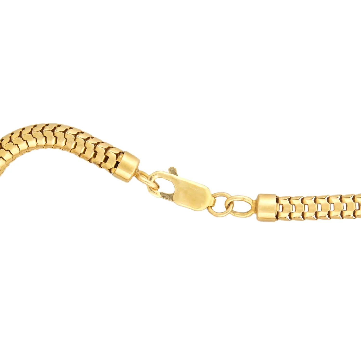 Vintage 18k BOUCHERON Heart Lock Pin/Pendant w/18k Snake Chain - Image 7