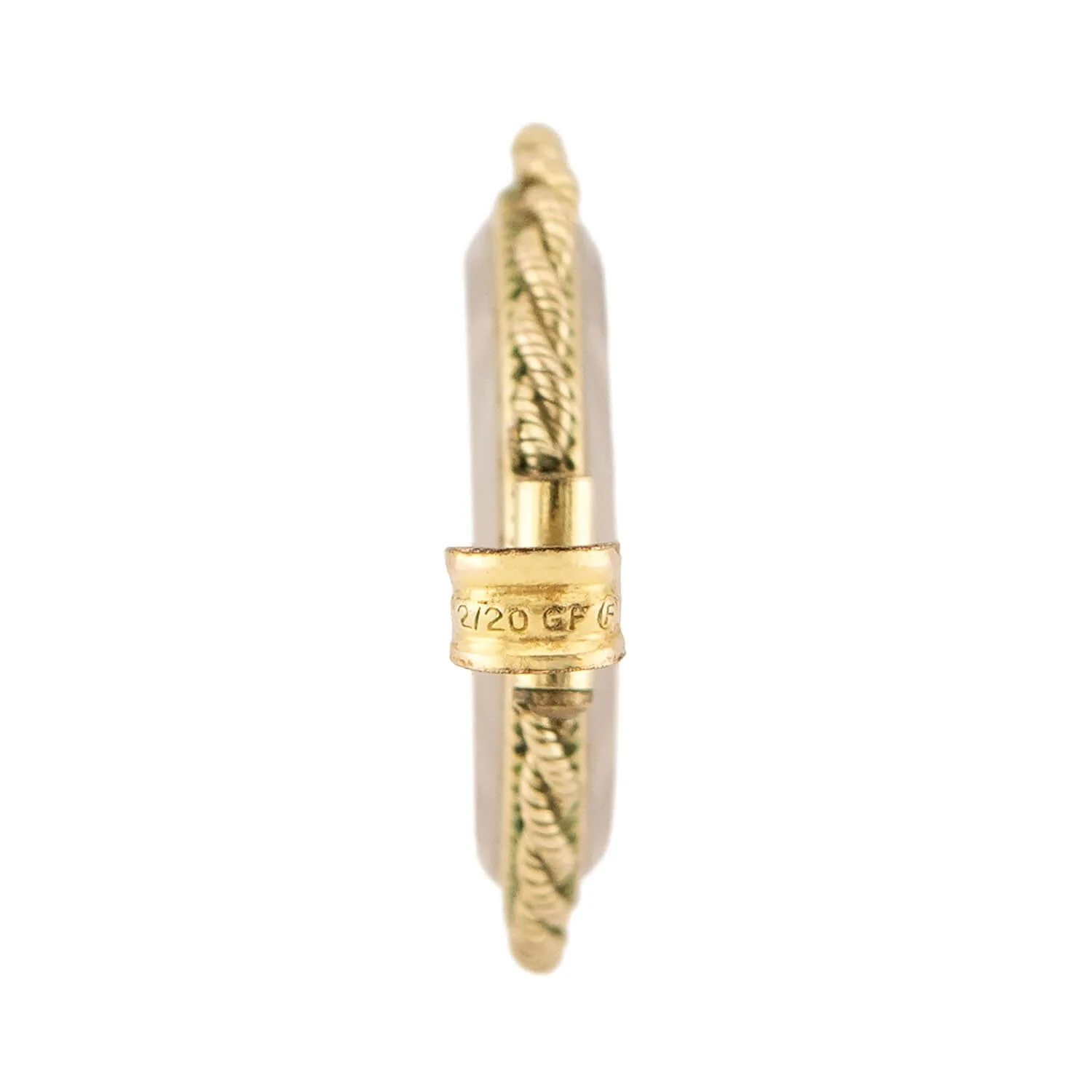 Vintage Gold-Filled "Gold Dust" Pendant/Charm - Image 4