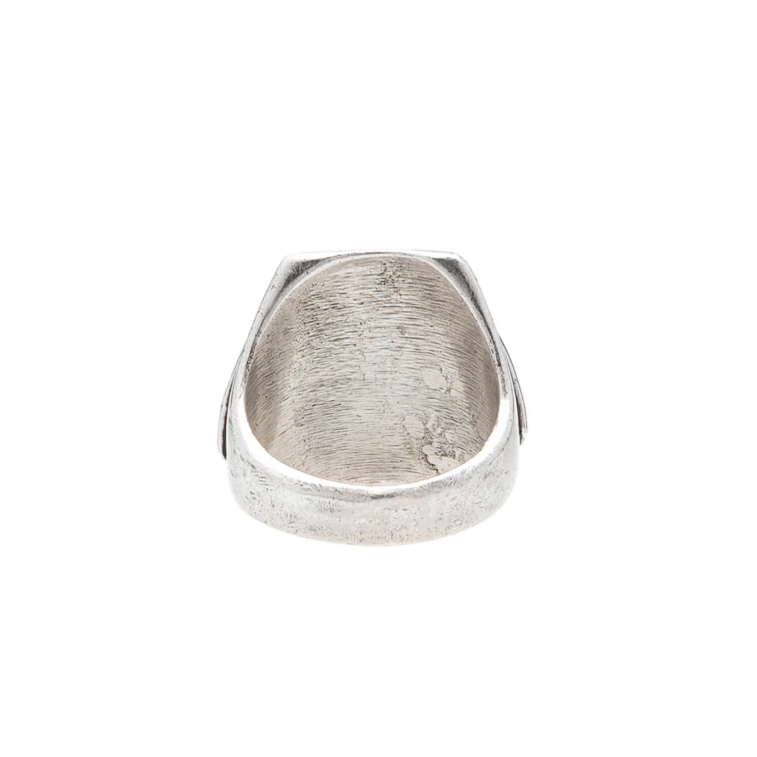 Vintage Pawn Silver & Turquoise Ring - Image 5