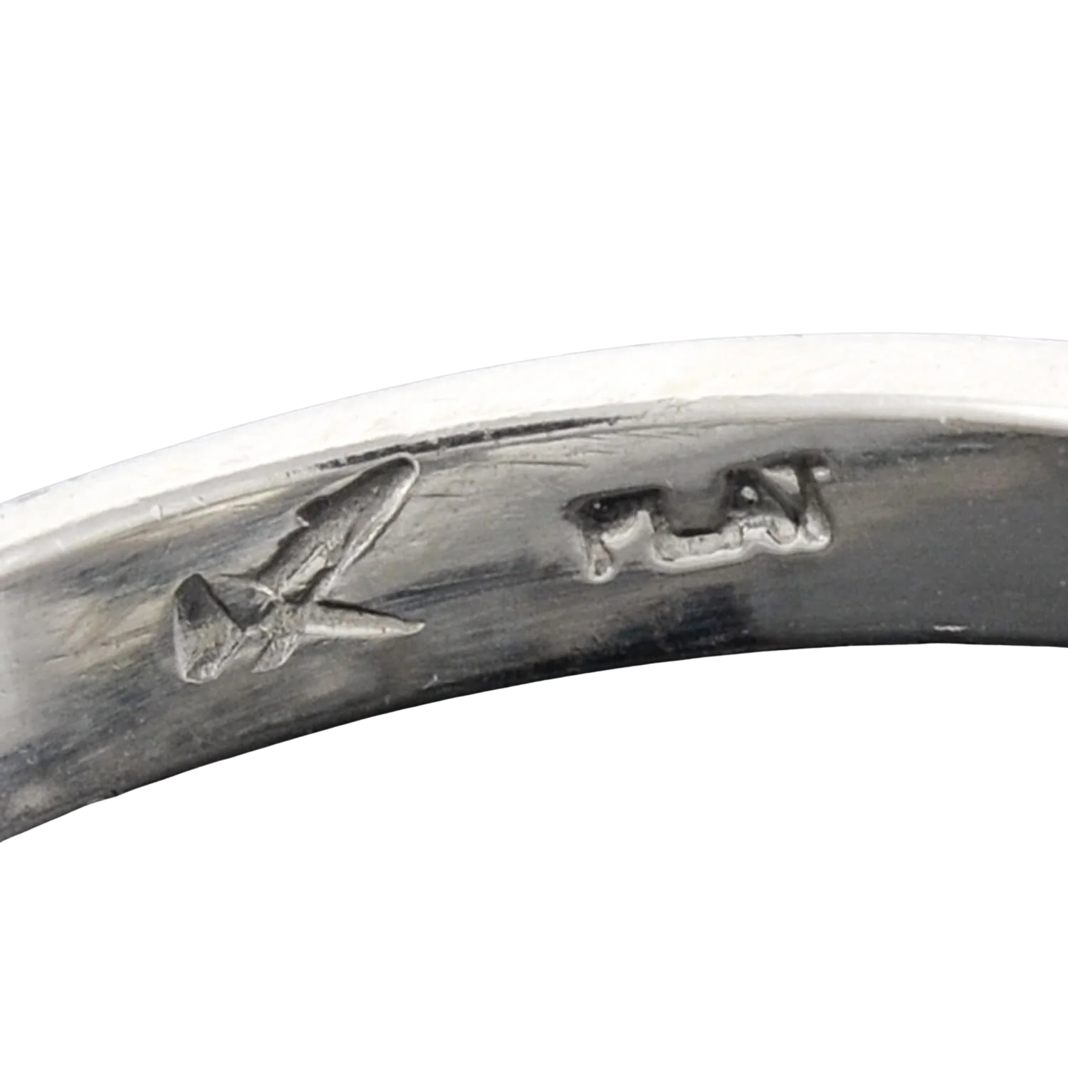 Vintage Platinum Old European Cut Diamond Engagement Ring 6.29ct center - Image 5